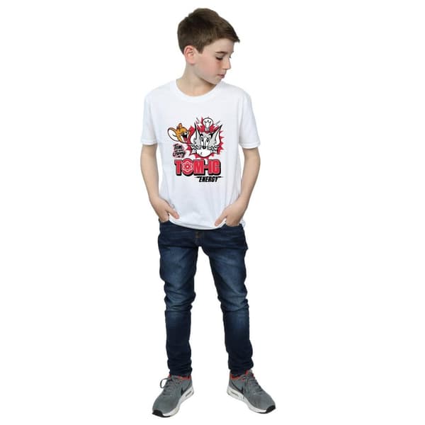 Tom And Jerry Boys Tomic Energy T-Shirt