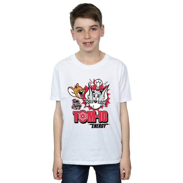 Tom And Jerry Boys Tomic Energy T-Shirt