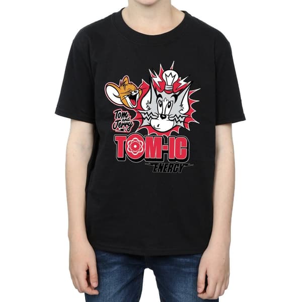 Tom And Jerry Boys Tomic Energy T-Shirt