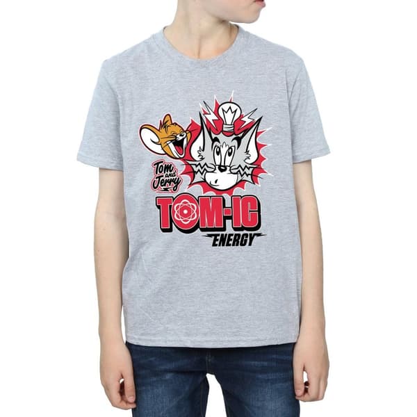 Tom And Jerry Boys Tomic Energy T-Shirt