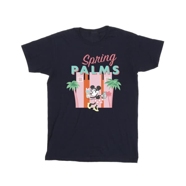 Disney Minnie Mouse Spring Palms - T-shirt i bomull för flickor