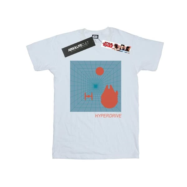 Star Wars Den sista Jedi-riddaren Hyperdrive T-shirt i bomull för flickor
