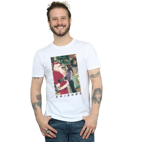 Friends Mens Chandler Claus T-Shirt