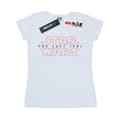 Miniatyrbillede 1 af 5: Star Wars Womens/Ladies The Last Jedi Logo Cotton T-Shirt
