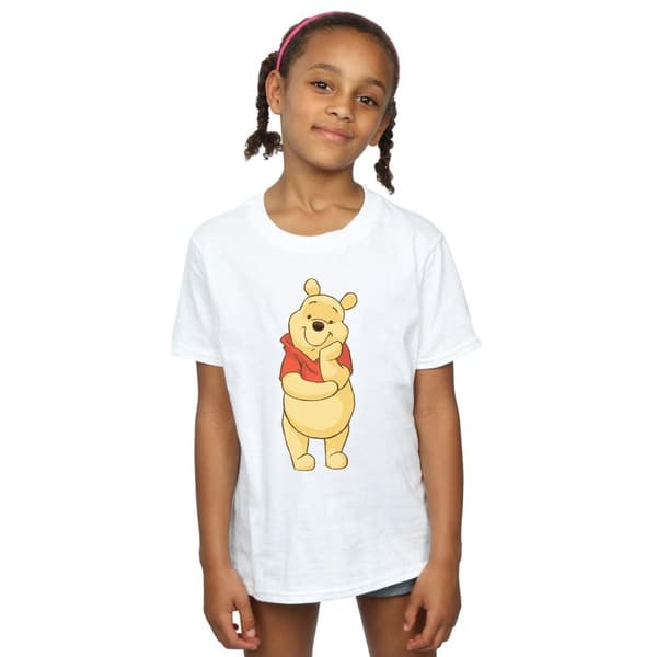 Disney Girls Winnie The Pooh Cute Cotton T-Shirt