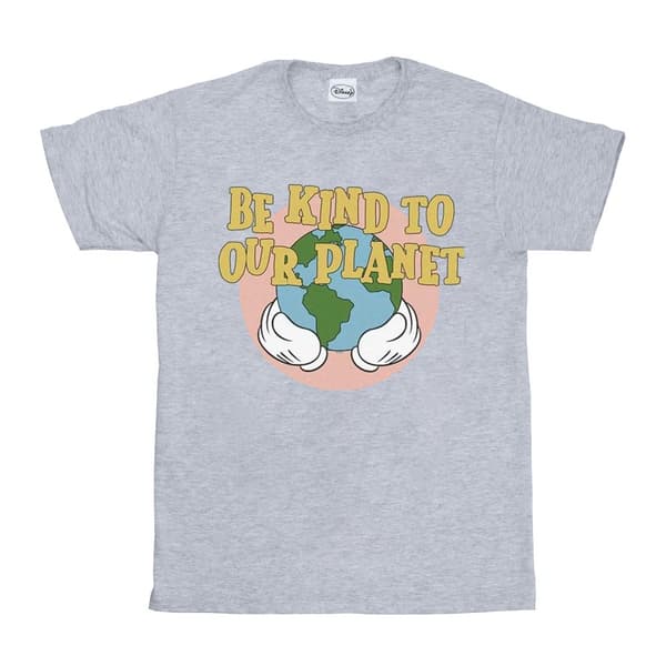 Disney Mens Musse Pigg Be Kind To Our Planet T-shirt