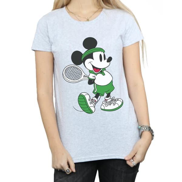 Disney Dam/Tjej Musse Pigg Tennis T-shirt i bomull