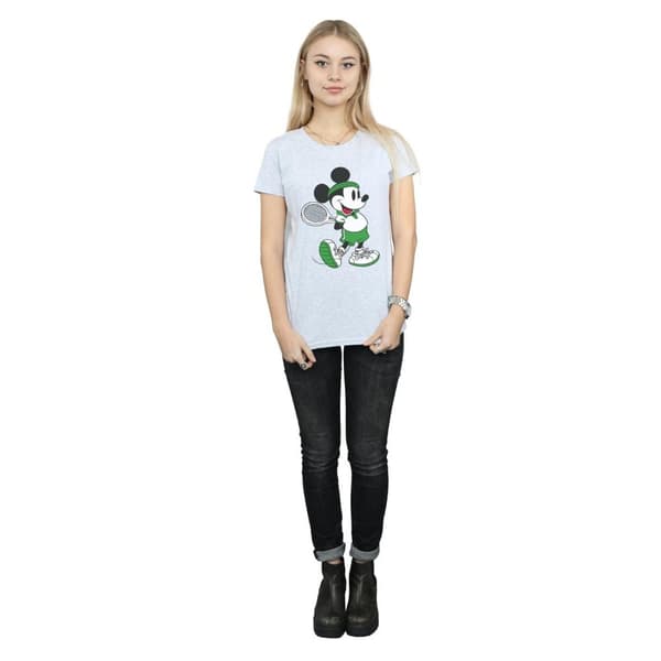Disney Dam/Tjej Musse Pigg Tennis T-shirt i bomull