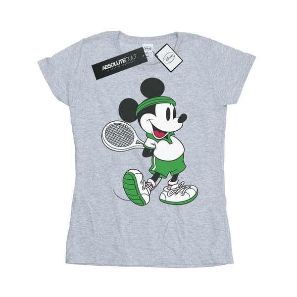Disney Dam/Tjej Musse Pigg Tennis T-shirt i bomull