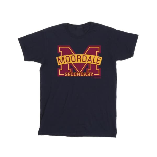 Netflix Mens Sex Education Moordale Cracked M Logo 2 T-Shirt