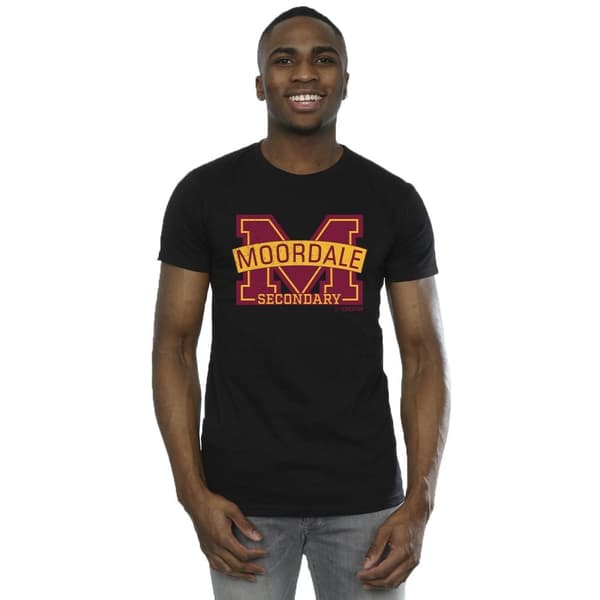 Netflix Mens Sex Education Moordale Cracked M Logo 2 T-Shirt
