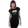 Pikkukuva 2 / 5: Star Wars Womens/Ladies The Last Jedi X-Wing Cotton T-Shirt