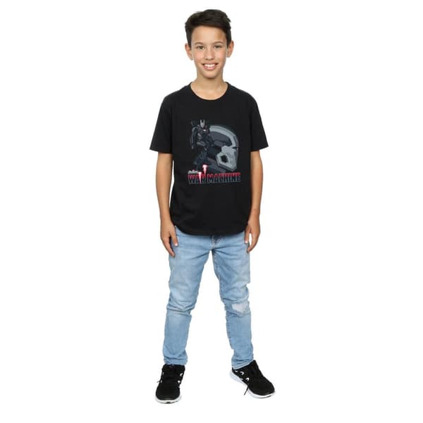Marvel Pojkar Avengers Infinity War War Machine Character T-shirt