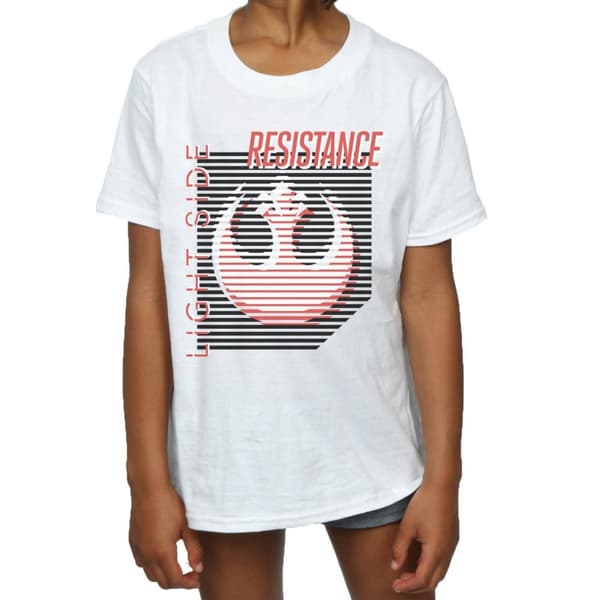 Star Wars Girls The Last Jedi Light Side Cotton T-Shirt