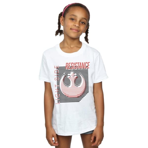 Star Wars Girls The Last Jedi Light Side Cotton T-Shirt