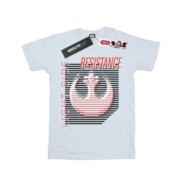 Star Wars Girls The Last Jedi Light Side Cotton T-Shirt White 5-6 Years
