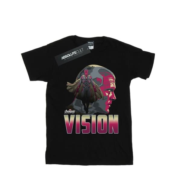 Marvel Girls Avengers Infinity War Vision Character T-shirt i bomull