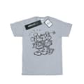 Miniatyrbild 1 av 3: Disney Mens Mickey And Minnie Mouse Kiss Sketch T-shirt