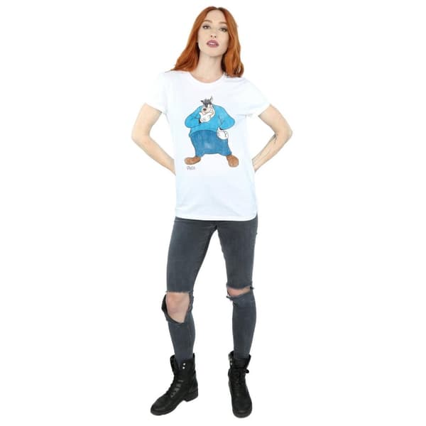 Disney Dam/dam Classic Pete Boyfriend T-shirt i bomull