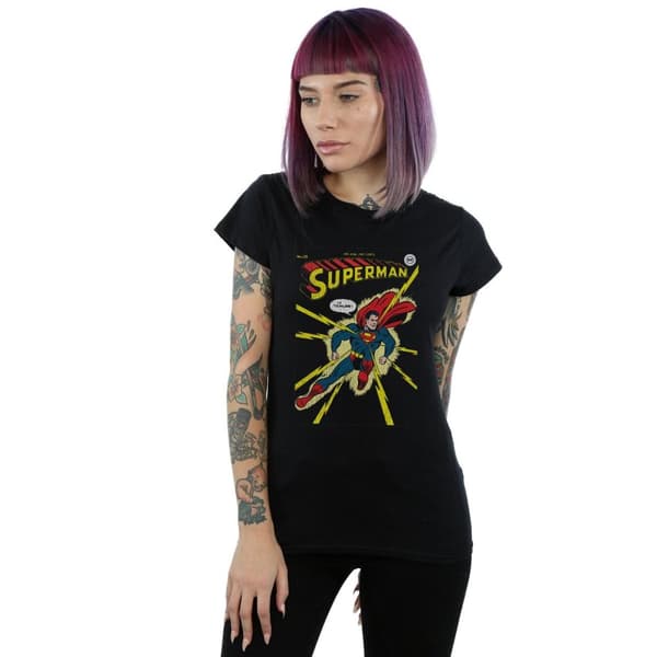 DC Comics Womens/Ladies Superman No. 32 Cover Cotton T-Shirt