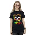 Pikkukuva 2 / 3: Disney Womens/Ladies Mickey And Minnie Mouse Hippie Love Cotton Boyfriend T-Shirt