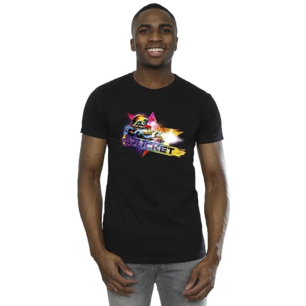 Marvel Mens Guardians Of The Galaxy Abstract Rocket Raccoon T-Shirt