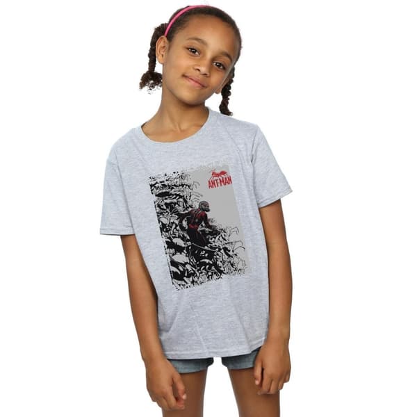Marvel Girls Ant-Man Army Cotton T-Shirt