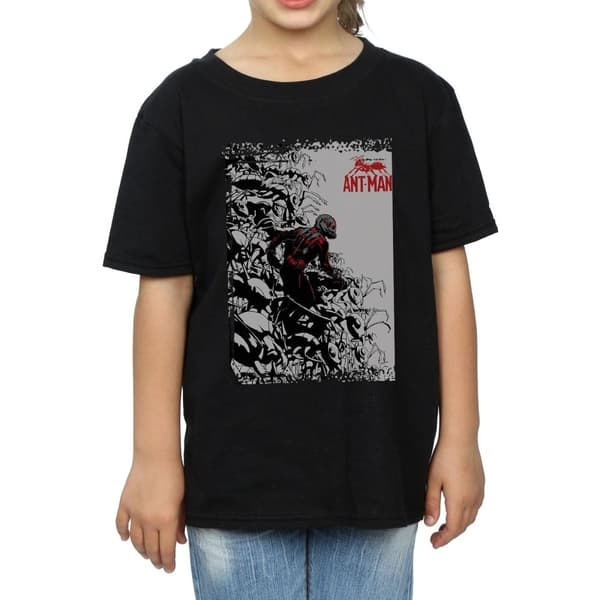 Marvel Girls Ant-Man Army Cotton T-Shirt