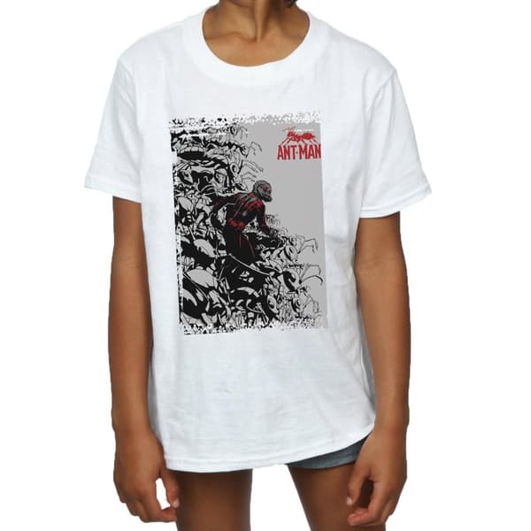 Marvel Girls Ant-Man Army Cotton T-Shirt