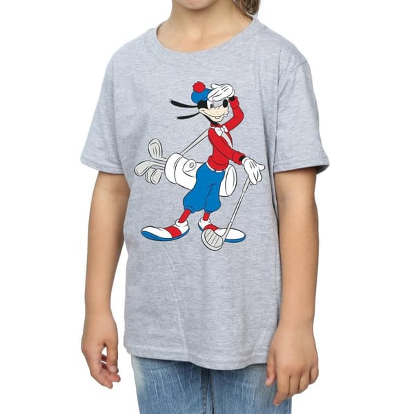 Disney Girls Goofy Golf Cotton T-Shirt