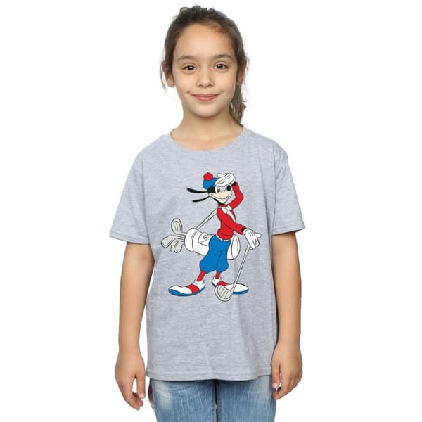 Disney Girls Goofy Golf Cotton T-Shirt
