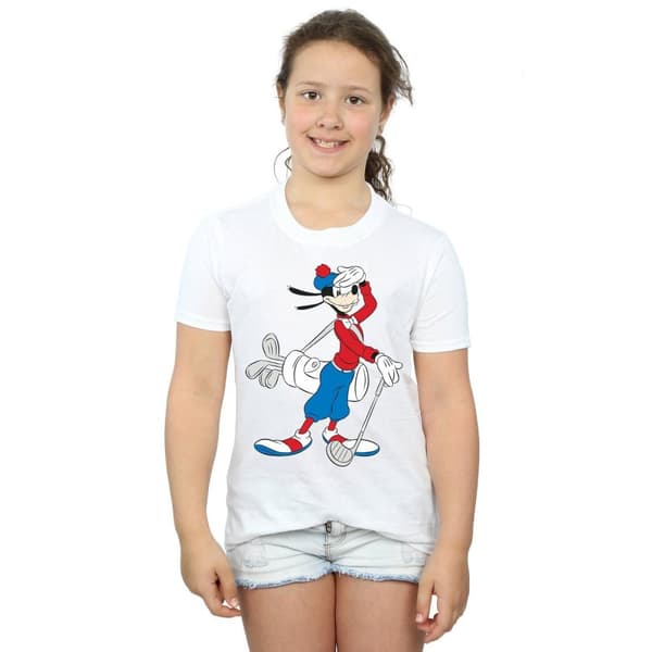 Disney Girls Goofy Golf Cotton T-Shirt