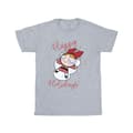 Miniatyrbillede 1 af 3: The Powerpuff Girls Girls Happy Holidays Cotton T-Shirt