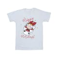 Miniatyrbillede 1 af 3: The Powerpuff Girls Girls Happy Holidays Cotton T-Shirt