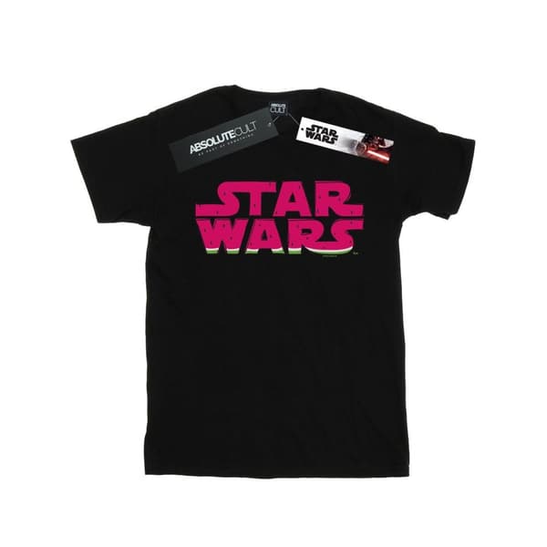 Star Wars Mens Watermelon Logo T-Shirt