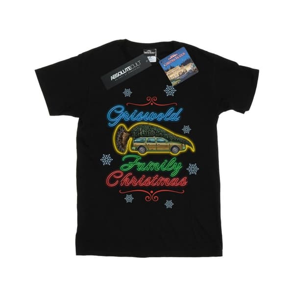 National Lampoon´s Christmas Vacation Griswold-familjens jul-t-shirt i bomull för flickor