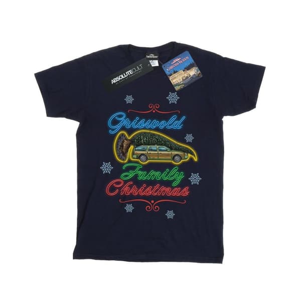 National Lampoon´s Christmas Vacation Griswold-familjens jul-t-shirt i bomull för flickor