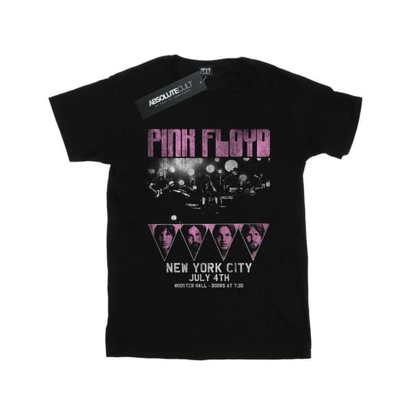 Pink Floyd Womens/Ladies Tour NYC Cotton Boyfriend T-Shirt