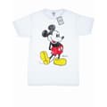 Miniatyrbillede 1 af 5: Disney Womens/Ladies Mickey Mouse Classic Kick Cotton Boyfriend T-Shirt
