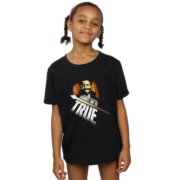 Star Wars Solo True Lando bomulls-T-shirt för flickor