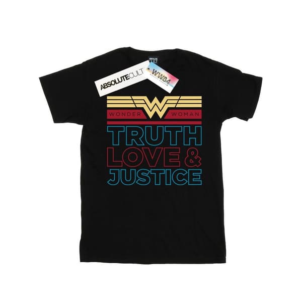 DC Comics Boys Wonder Woman 84 Truth Love And Justice T-Shirt