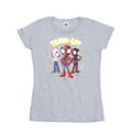 Miniatyrbillede 1 af 3: Marvel Womens/Ladies Spidey And His Amazing Friends Sketch Cotton T-Shirt
