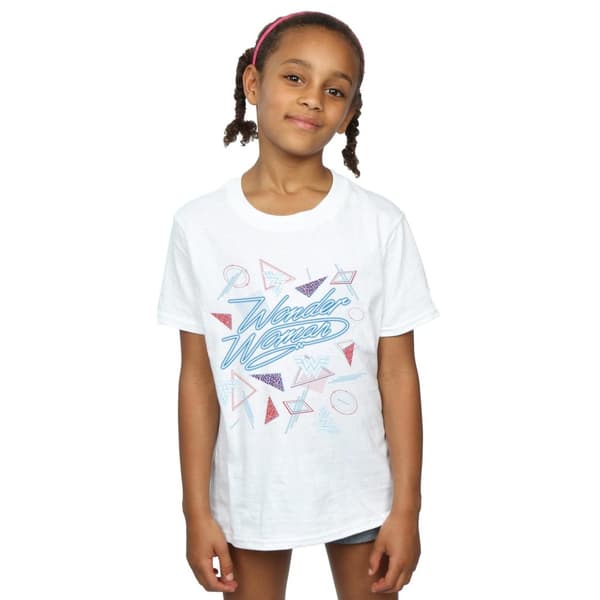DC Comics Girls Wonder Woman 84 80s Mix Cotton T-Shirt
