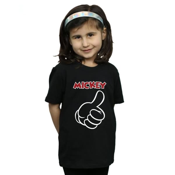 Disney Musse Pigg Thumbs Up T-shirt i bomull för flickor