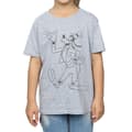 Miniatyrbild 3 av 5: Disney Girls Goofy Classic Baseball T-shirt i bomull