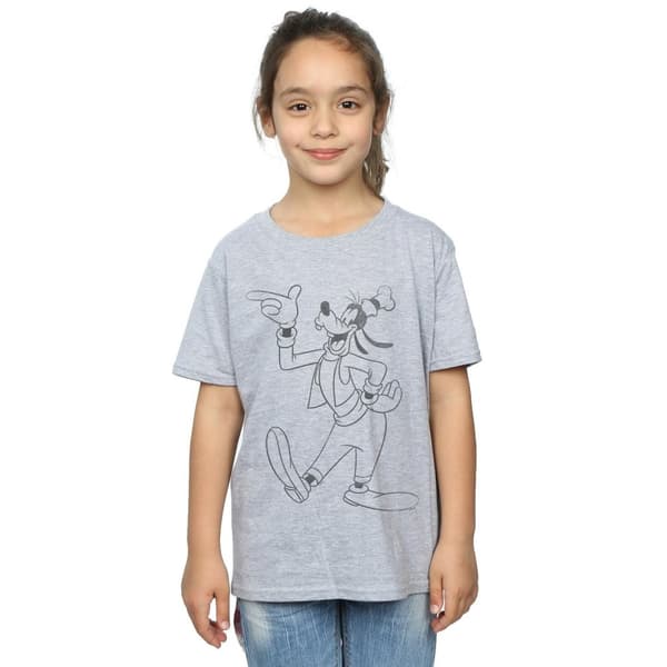 Disney Girls Goofy Classic Baseball T-shirt i bomull