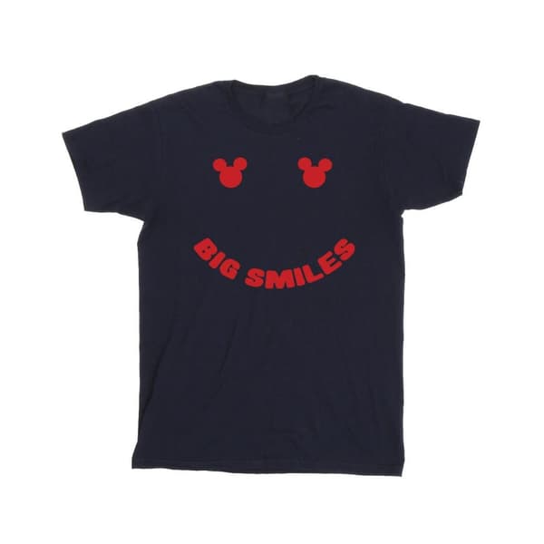 Disney Mens Mickey Mouse Big Smile T-Shirt