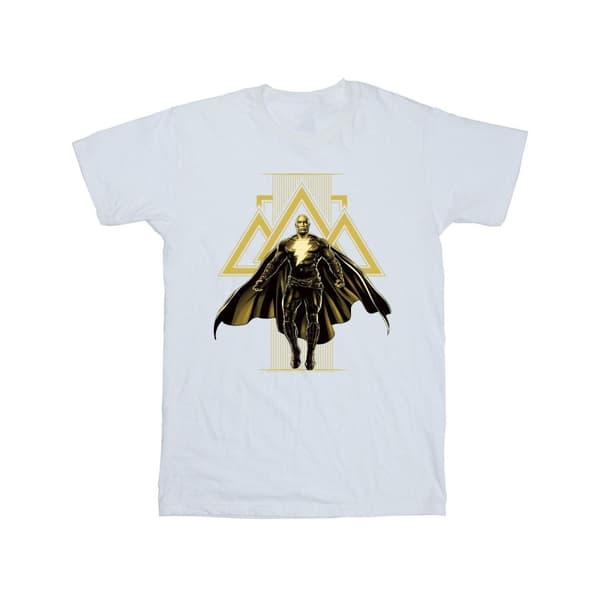 DC Comics Girls Black Adam Rising Golden Symbols Cotton T-Shirt