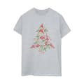 Miniatyrbillede 1 af 3: Marvel Womens/Ladies Avengers Christmas Tree Cotton Boyfriend T-Shirt