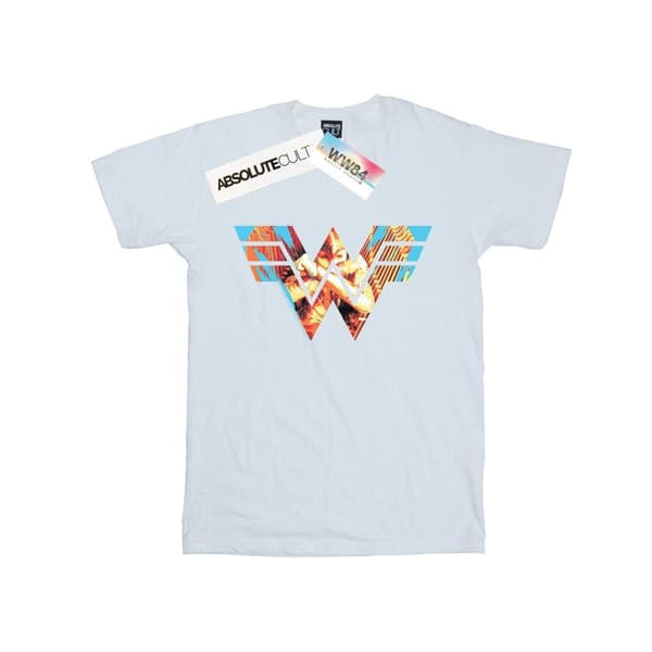 DC Comics Wonder Woman 84 Symbol Korsade Armar T-shirt i bomull för flickor